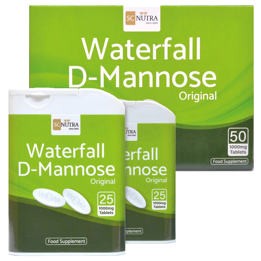 Waterfall D-Mannose 1g Tablets