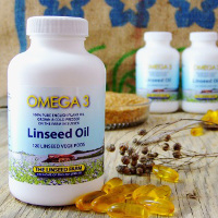 Linseed/Flaxseed Oil Vege Pods